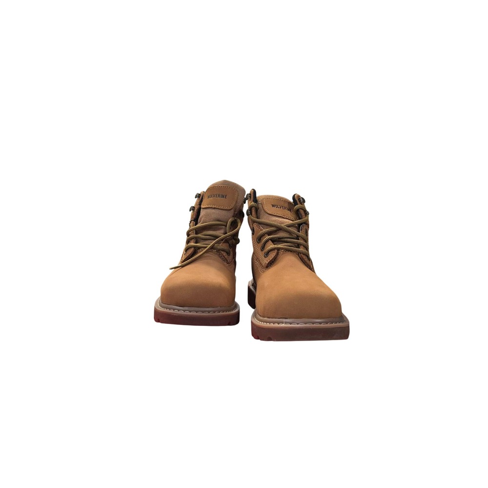 Wolverine Floorhand Waterproof Work Boots Wheat Leather Woman Ankle Boots